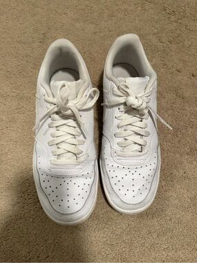 Nike White Low-Top Sneakers